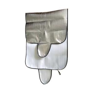 TEMU 사계절용 접이식 차량 커버 및 창문 햇빛 가리개 - 튼튼한 눈, 바람, UV 저항성, 투명 창문 - 세단, SUV, 트럭에 적합 - 강설 및 극한의 추운 날씨에 적응 - 편리한 보관 디자인 - 다기능