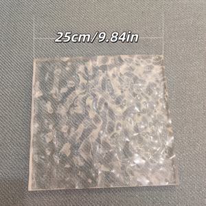 TEMU 물결 아크릴 보드 1개 - 주얼리 디스플레이, 창문 장식, 미술 및 광고, 실내 조명 소품에 적합, 실제 물결을 모방하는 물결 효과, 비전기식, 부드러운 표면, 이동 가능한 장식