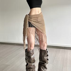 TEMU 프린지 벨트 태슬 트림 - 터키 댄스 의상 액세서리, 그리스 주차라 스타일 벨리댄스 공연용, 비치 파티 & 페스티벌 의상, 여성 페스티벌 웨어, 컨트리 콘서트 의상, 웨스턴 여성 패션, 벨리댄스 스커트, 벨리댄스 의상, 여성 레게 의상, 독특한 여성 의류, 여성 파티 드레스, 여성 비치웨어, 팔다스 에스테틱 스타일|비치웨어