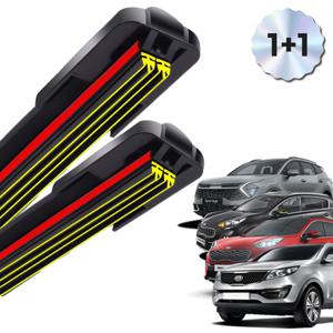 TEMU 1+1 트리플X2 전차종 와이퍼 블레이드 윈도우브러쉬