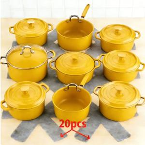 TEMU 20개 내열 보호 패드 (냄비, 프라이팬, 조리 도구용) | 스크래치 방지, 개별 표면 패드, 주방 도구 및 조리 기구 추가