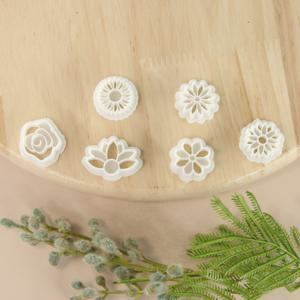 TEMU 폴리머 클레이 커터 (꽃 모양, 주얼리 제작, 귀걸이 디자인, 봄 테마 커터 포함)