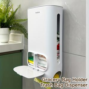 TEMU 플라스틱 수납 상자, 쓰레기 봉투 분류 정리함, 주방용 벽걸이 수납 상자, 신발 커버, 양말, 가방 정리함, 발렌타인데이 선물|신발정리대