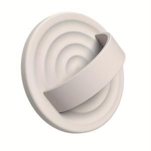 TEMU 강화된 마그네틱 휴대폰 홀더, 마그네틱 호환, 편안한 실리콘 탈착식 루프 그립, 아이폰 Pro Max/Plus/16/15/14/13/12용 휴대폰 뒷면 손가락 반지 홀더|그립톡|휴대폰거치대