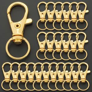 TEMU 핸드메이드 공예, 넥스트랩 제작, 키체인 추가, 스프링 클립, 휴대폰 이어폰 체인 커넥터, 강아지 목줄 클립, 로프 잠금 링, 가방 체인 걸쇠, 메탈 스냅 버튼, 회전형 랍스터 클로 걸쇠용 키링 12개입