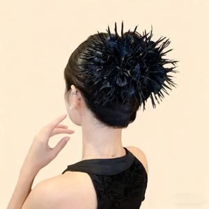 TEMU 새로운 대형 아크릴 헤어 클립, 수국 모양으로 디자인되었으며, 스타일리시한 플로럴 디자인으로 여성에게 적합하며, 일상복 및 축제 행사에 적합합니다.