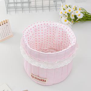 TEMU 스위트 데스크탑 수납 바구니, 및 하트 프린트 퀼팅 정리함, 여성용 화장품, , 브러시, 립스틱, 펜, 핸드크림, 헤어핀, 소품을 위한 다기능 메이크업 수납 상자, 절친을 위한 생일 또는 휴일 선물로 이상적, 선반 바구니|립스틱