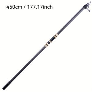 TEMU Mingwo'S 신형 Junuo 장거리 미끼 낚싯대, 탄소 섬유 재질, 담수 및 해수 겸용, 길이 3.6M, 4.2M, 4.5M로 제공|낚시대