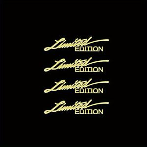 TEMU 4pcs 유니버설 자동차 스티커 3D 한정판 로고 엠블렘 배지 금속 스티커 데칼 자동차 인테리어 액세서리 장식