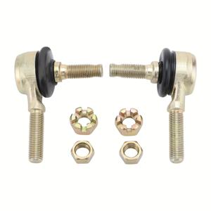 TEMU GOOFIT 10-10mm 왼쪽 & 오른쪽 핸드 타이로드 볼 조인트 키트 - ATV, 더트 바이크, 고카트, 모페드 스쿠터용 내구성 및 설치 용이 - 나선형 패턴 엔드 캡이 있는 고품질