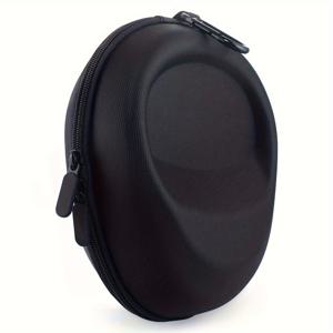 TEMU 헤드폰 비닐 캐리 케이스 이어패드 보관 가방 헤드폰 파우치 휴대용 안티프레스러 호환 보트 550/소니 WH C510/플릭스 X1/소니 CH710n/ 케이스