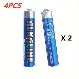 TEMU 4/8개입 1.5V LR61 AAAA 알카라인 배터리, MN2500 E96 LR8D425 대체품, 레이저 펜 등에 적합