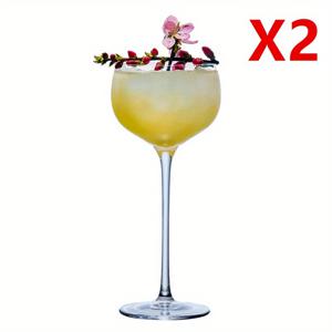 TEMU 일본 스타일 기무라 바 DIY 로스터테일 유리 마티니 와인 글라스 웨딩 파티 샴페인 벽 혼합 와인 글라스 참