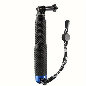 TEMU 액션 카메라용 알루미늄 합금 셀카봉, GOPRO Hero 12, 11, 10, 9 및 SJCAM AKASO 모델과 호환