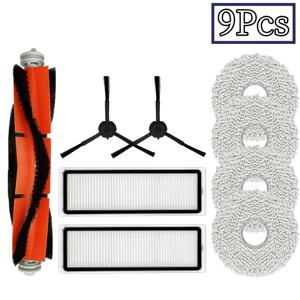 TEMU 샤오미 로봇 청소기 액세서리 호환: 교체용 롤러, 사이드 브러시, HEPA 필터, 걸레 천 샤오미 로봇 청소기 S20+/S10 Plus/B108GL/B105/B108CN/B113CN에 적합 - 로봇 청소기 부품, 샤오미 청소기 교체 부품