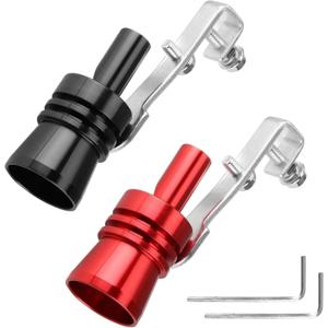 TEMU [2pcs 터보 사운드 배기 흥분] 배기 흥분 2pcs, XL 자동차 배기 흥분 터보 사운드 강화 배기 파이프 터보 사운드 흥분 자동차 액세서리