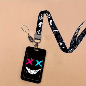 TEMU 2D 핸즈프리 ID & 액세서리 - 목걸이 스트랩 및 걸이 로프 호환, 명찰, 명함, 증명서, 버스 패스용 - 일상 사무실 및 이벤트 사용 (회의, 학교, 병원) - 멀티 홀더