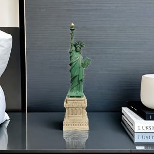 TEMU 자유의 여신상 레진 모형, 거실, 사무실 또는 바 캐비닛의 창의적인 홈 데코에 완벽 - 우아한 홈 액센트, 크리스마스, 추수감사절, 새해를 위한 여행 기념품 및 휴일 선물로 이상적