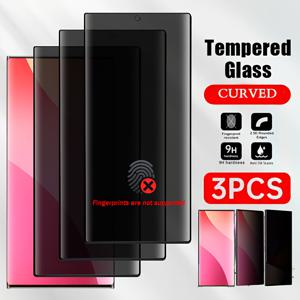 TEMU 삼성 갤럭시 노트 20 울트라/S25/S25 플러스/S25 울트라/엣지 FE 호환, 프라이버시 강화유리 스크린 보호필름 3개 세트, 안티스파이, 안티글레어, 초내구성, 지문방지