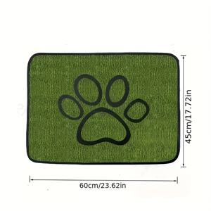 TEMU 세탁 가능한 강아지 배변 패드, 높은 흡수력과 재사용 가능한 강아지 훈련용 매트, 바닥, 소파, 침대 및 크레이트에 적합, 유실 방지 및 미끄럼 방지 펫 훈련용 패드 특징