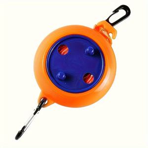 TEMU 캠핑용 휴대용 빨래줄 32피트 접이식 캠핑 빨래줄, 야외 여행 낚시 캠핑에 적합한 아웃도어 캠핑 빨래줄