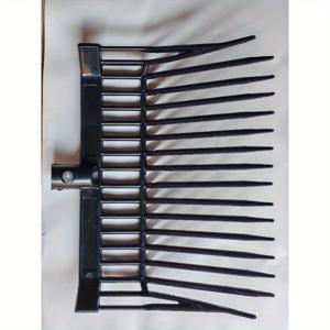 TEMU 16날 ABS 플라스틱 말 안정 포크 - 강력, 녹 방지, 가볍고 내구성, 효율적인 말 급식, 안정 청소 및 유지 보수, 말 안정 용품