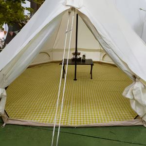 TEMU 특대형 피크닉 담요, 고품질 야외용 접이식 대형 팔각형 피크닉 매트 (텐트 미포함)|캠핑테이블|캠핑매트