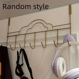 TEMU 모던 캐스트 아이언 도어 훅, 무드릴 벽걸이 메탈 코트 랙, 가방, 수건, 모자, 코트용, 침실 수납 솔루션, 최대 20개의 가방 또는 모자 수납 가능