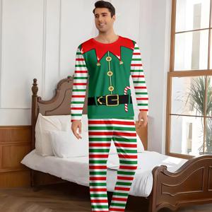TEMU 남성용 크리스마스 캐릭터 패션 세트