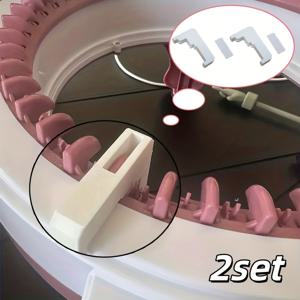 TEMU 자동 멈춤 니트 기계 가이드 - 48바늘 니트 기계용 수동 줄 세기 카운터 및 스티치 스토퍼, 모든 48바늘 모델과 호환 (수동/프로그래밍 가능) - 오류 없는 털실 프로젝트, 수제 뜨개질 도구 추가