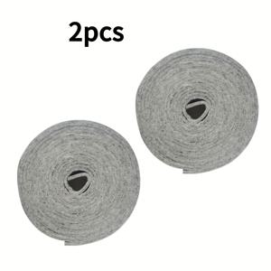 TEMU 2롤 방습 창문 실링 테이프 | 습기 흡수 방습 실란트 스트립, 3cm x 400cm 회색, 방수 자가 접착, 모든 문과 창문에 적합, 잔여물 없는 간편한 부착, 가정 및 상업용 방수