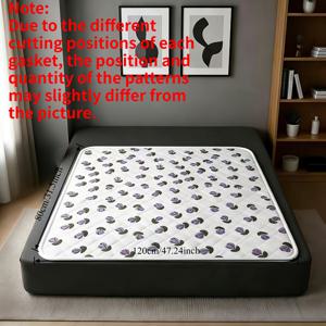 TEMU 재사용 가능 & 세탁 가능한 성인, 노인, 생리기간 및 갱년기 사용 침대 패드 - 강력 흡수 방수 매트리스 보호대, 내구성 있는 케어용 침대, 다양한 사이즈