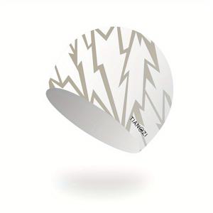 TEMU 성인용 실리콘 수영 모자, 짧고 긴 머리를 위한 방수 미끄럼 방지 편안한 긴 머리 수영 모자, 수상 스포츠 수영 용품