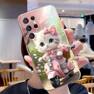 TEMU 삼성 갤럭시 S20/S20Fe/S20+/S20Ultra/S21/S21Fe/S21+/S21Ultra/S22/S22+/S22Ultra/S23/S23Fe/S23+/S23Ultra/S24/S24+/S24Ultra 5G에 사용할 수 있는 부드러운 폰 케이스입니다. 귀여운 프린트가 새겨져 있어 , 남자친구, 커플에게 선물하기에 좋습니다. -H0397