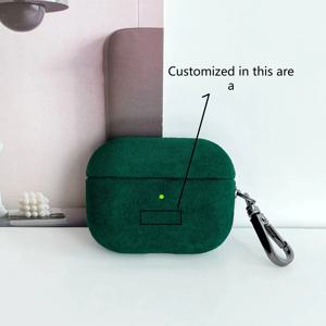 TEMU 럭셔리 레이저 레터링 맞춤형 이름 DIY 인조 가죽 터닝 퍼 커버 에어팟 1 2 에어팟 3 에어팟 4 에어팟 프로 에어팟 프로2 에어팟 프로3 이어폰 케이스 키체인 포함