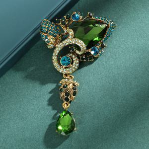 TEMU 대형 빈티지 럭셔리 나비 브로치, 압도적이고 스타일리시한 주얼리, 라인스톤 나비 브로치가 특징인 슈트 재킷용 추가 세트, 결혼식 및 공식 행사에 적합