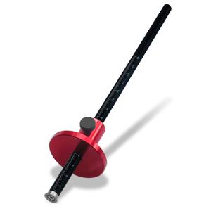 TEMU 1개 정밀 휠 마킹 게이지 - 인치 & MM 눈금이 있는 목공용 스크라이버, 완벽한 평행선 그리기 - 모티스 측정 및 공예에 이상적