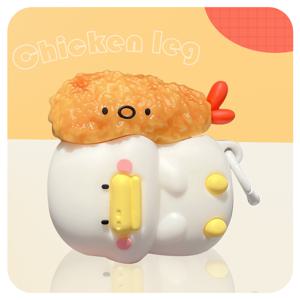 TEMU 애플 크리에이티브 리틀 덕 에어팟 3 새로운 실리콘 이어폰 케이스, 보호 케이스 프로 2, 남성과 여성 모두에게 적합한 이어폰 쉘