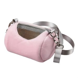 TEMU 햄스터 여행용 백팩, 모리아나 애완 동물 원통형 숄더백, 기니피그용 작은 따뜻한 휴대 가방