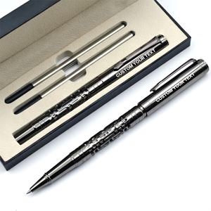 TEMU 1세트 패셔너블하고 고급스러운 시그니처 펜과 금속 펜 홀더, 무료 각인, 개인화 레이저 각인, 생일 선물, 데이 선물, 크리스마스 선물, 맞춤형 아버지의 날 및 어머니의 날 선물, 부드럽고 편안한 필기, 비즈니스 사무용품