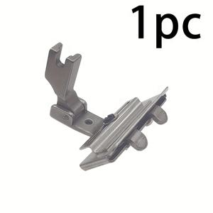 TEMU 플랫베드 재봉틀용 1개 S10A 조절 가능한 비어스 테이프 및 트림 노루발 - 리본, 트림 및 레이스를 위한 전문 가이드 발, 내구성 있는 산업용 재봉 부속품(장식 스티칭에 이상적)