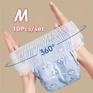 TEMU 탄력 있는 허리밴드가 있는 강아지 기저귀, 애완동물 위생 팬티, 신축성 있는 풀온 언더웨어, 강아지 화장실 액세서리, 애완동물 생리용 팬티