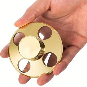 TEMU 240g 금속 레코드 웨이트 스테빌라이저 - 골든 LP 턴테이블 레벨 컨트롤 클램프, 진동 억제 및 안정성, 12부터 24인치까지의 바이닐 디스크에 적합, 가정용 오디오 시스템, 가정용 오디오 시스템 | 장식용 턴테이블 | 금속 구조