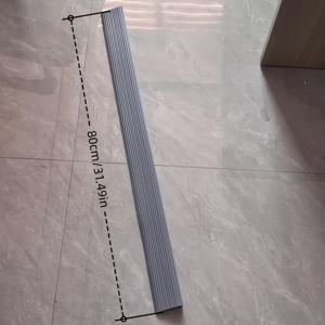 TEMU 다목적 경사대 매트, 31.5인치, 청소 로봇 등반 매트, 실내 문턱 스트립, 발자국 혼합 방지 경사대 매트|발매트