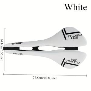 TEMU 경량 로드 바이크 안장, 편안한 레이싱 와이드 셀, MTB 산악 자전거 라이딩 시트 부품