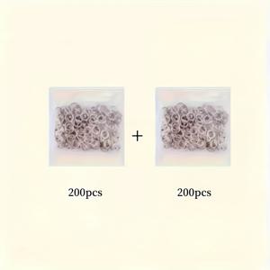 TEMU 400개 메탈릭 실버 스냅 단추, 재봉 및 공예에 적합, 오픈 클로 스냅 키트, 청바지, 원단, 아기 옷, 프로젝트 및 의류 단추에 이상적