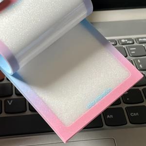 TEMU 100개 투명 무광 스티커 메모 | 방수 가능한 쓰기 가능 메모 패드 | 저널링, 공부, 스크랩북, 플래너, 문구 애호가를 위한 탈착식 노트