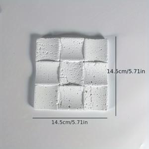 TEMU 1개 보석 디스플레이 보드 - 원형 홈이 있는 우아한 보석 정리 트레이, 집, 사무실, 부티크용 - 여성과 남성을 위한 완벽한 선물, 귀걸이, 반지, 목걸이 전시대, 판매용 보석 디스플레이, 홈 데코 액센트, 세련된 소재, 디자인, 재질, 패션 애호가를 위한 장식용 보석 정리함