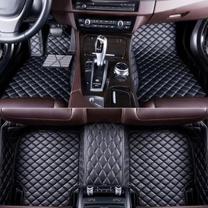 TEMU 럭셔리 자동차 바닥매트 5개 세트, 사계절 사용 가능, 세척 쉬움, 세단, 트럭, SUV 모두 적합, 내구성 강화 및 찢김 방지