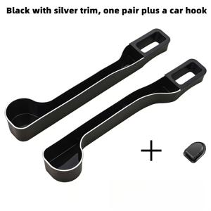 TEMU ABS 헤비듀티 올인원 카시트 정리함 - 컵홀더 & 분할판 포함, 앞좌석/뒷좌석 스토리지 박스, SUV 호환 내구성 플라스틱 차량용 정리함